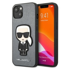 Apple iPhone 13 Karl Lagerfeld szilikon hátlap - szürke